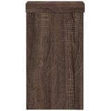  Stalci za biljke 2 kom boja smeđeg hrasta 10x10x18 cm drveni | Eponuda.ba