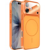 AVIZAR Trd MagSafe ovitek za iPhone 17 z zaščito kamere, Oranžna, (5000275010) | Shoptok.si
