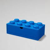 Lego Modra škatla za pisalno mizo s predalom , 31 x 16 cm | Shoptok.si