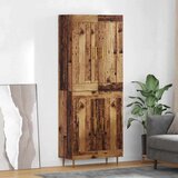  Visok predalnik Star les 69,5 x 34 x 180 cm Konstruiran les, (5000217519) Cene