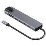 Kettz Tip C HUB KT-701G 7/1 4K HDMI USB*2 SD/TF PD LAN | ePonuda.com