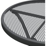  Vrtni stol od ekspandirane metalne mreže Ø 60 x 72 cm antracit | shoptok.hr