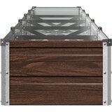  Povišeni vrtni krevet Crna 400 x 40 x 24 cm | shoptok.hr