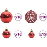 vidaXL Umetno Zložljivo Božično Drevo with LEDs z stojalom 210cm PVC | Shoptok.si