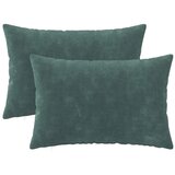  Jastuk s jastukom HEERLEN 2 kom. Morska plava Mikrofibra Flis - Morsko plava 50 x 75 cm 2 | shoptok.hr