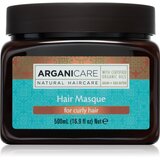 Arganicare Argan Oil & Shea Butter Hair Masque vlažilna in hranilna maska za kodraste lase 500 ml Cene