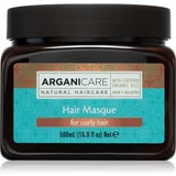 Arganicare Argan Oil & Shea Butter Hair Masque vlažilna in hranilna maska za kodraste lase 500 ml