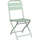  Sklopiva stolica za vrt 2 pcs Svijetla mint boja 42 x 52 x 82cm | shoptok.hr