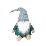  figura novogodišnja deda mraz poliester 37 cm, dve boje 67727 | ePonuda.com