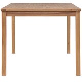  Vrtni blagovaonski set od 5 dijelova 150 x 90 cm masivno tikovino drvo | shoptok.hr