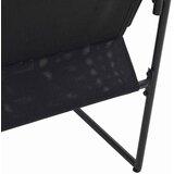  Stolica s jastukom 4 pcs Crna i antracit Tekstilen | shoptok.hr