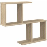 vidaXL Stenska polica Sonoma hrast 60 x 12 x 50,5 cm Inženirski les, (5000307387) | Shoptok.si