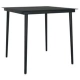  3-dijelni vrtni blagovaonski set s jastucima sivo-crni | shoptok.hr