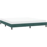  posteljni okvir brez vzmetnice temno zelena 180x210 cm žamet, (21829548) | Shoptok.si