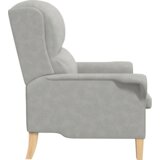  Svjetlosiva fotelja Svjetlosiva Tkanina Standard Ergonomska | shoptok.hr