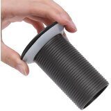 Potisni odvod bez zaštite od prelijevanja sivi 6,4x6,4x9,1 cm | shoptok.hr