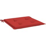  Jastuci za vrtne stolice 4 kom crveni 50x50x4 cm od tkanine | shoptok.hr