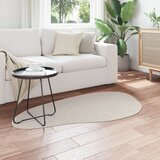  Tepisi Bež Poliester 80 x 150 cm Akcent Tepih Valoviti | shoptok.hr