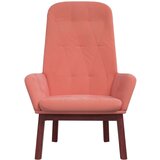  Stol za sproščanje roza žamet, (20934785) | Shoptok.si