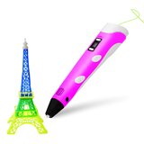Aga 3D Pero z LCD zaslonom DS34-PURPLE, (21550278) | Shoptok.si