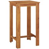  5-dijelni vrtni barski set od masivnog bagremovog drva Smeđa 60 cm table length | shoptok.hr