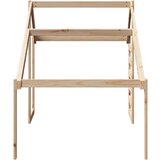 vidaXL Krov za dječji krevet 198 x 87 x 113 cm od masivne borovine | shoptok.hr