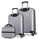Zoozie Bags set kofera 4995, 3 dijela, siva | Eponuda.ba