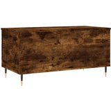 vidaXL Stolić za kavu boja hrasta 90 x 44 5 x 45 cm konstruirano drvo | shoptok.hr
