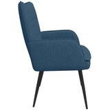 SOFA za dvije osobe Plava 115 x 61 x 87 cm tkanina | shoptok.hr