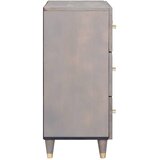 Kreveta s ladicama 2 pcs Siva 60 x 33 x 75 cm Čvrsto drvo manga | shoptok.hr