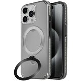 AVIZAR Trdo ohišje MagSafe za iPhone 15 Pro Max z zložljivim stojalom, Črna, (5000014973) | Shoptok.si