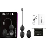 Dorcel Love Balls - bežična, radio magnetska gejša lopta duo (crna) | shoptok.hr