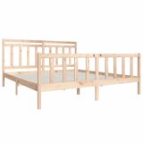  Okvir za krevet od masivnog drva 180x200 cm veliki bračni | shoptok.hr