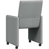 Blagovačke stolice s kotačima 2 pcs Svjetlosiva 58 x 65 x 94 cm | Eponuda.com