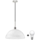  LED luster na sajli 1xE27/60W/230V bela/crna | Eponuda.com