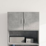  The Living Store Stenska omarica betonsko siva 70x42,5x40 cm inženirski les - Stenska Omarica, (21496209) Cene