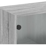 vidaXL Zidni ormarić sa staklenim vratima boja hrasta 68x37x68 5 cm | shoptok.hr