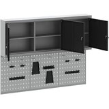  Set ormara za alate 5 kom. Crna Čelik s prahom premazan | shoptok.hr