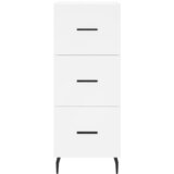  Visoka komoda bijeli 34,5x34x180 cm od konstruiranog drva | shoptok.hr