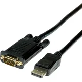 DisplayPort priključni kabel 3.00 m 11.99.5803 crna [1x muški konektor displayport - 1x muški konektor vga]