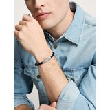 Fossil Verižica črna / srebrna | Shoptok.si