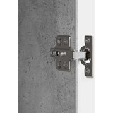  Strani šal Betonsko siva 66 x 34,5 x 89,5 cm Inženirski les, (5000217356) | Shoptok.si