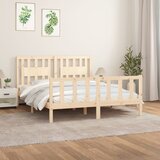  Okvir za krevet s uzglavljem masivna borovina 160x200 cm | shoptok.hr