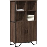  Visoka komoda boja hrasta 79,5x35,5x137,5 cm konstruirano drvo | shoptok.hr