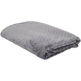 The home deco factory Posteljna pregrinjala EMBROISSE Siva | Shoptok.si