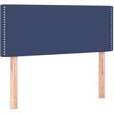  Box spring postelja z vzmetnico modra 80x200 cm blago | Shoptok.si