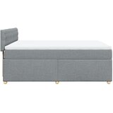  Krevet box spring s madracem svjetlosiva 160x200 cm tkanina | shoptok.hr