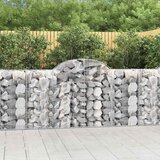  Lučne gabionske košare 18kom 200x50x100/120cm pocinčano željezo | shoptok.hr