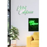WALLXPERT Dekorativna plastična LED rasveta Hotel California Green | ePonuda.com