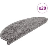  Prostirke za stepenice 20 kom 65x21x4 cm sive poluokrugle velike Cene